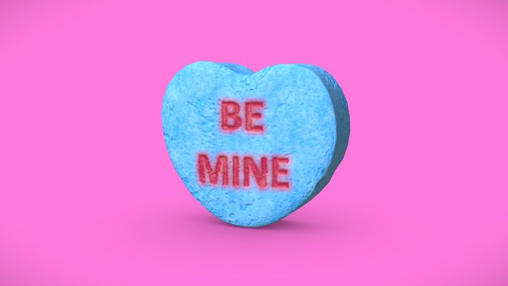 Heart Candy - Be Mine 3D Model