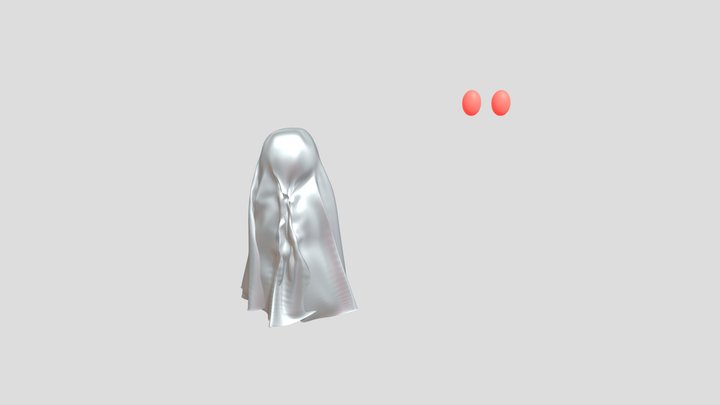 Spoopy Ghost 3D Model