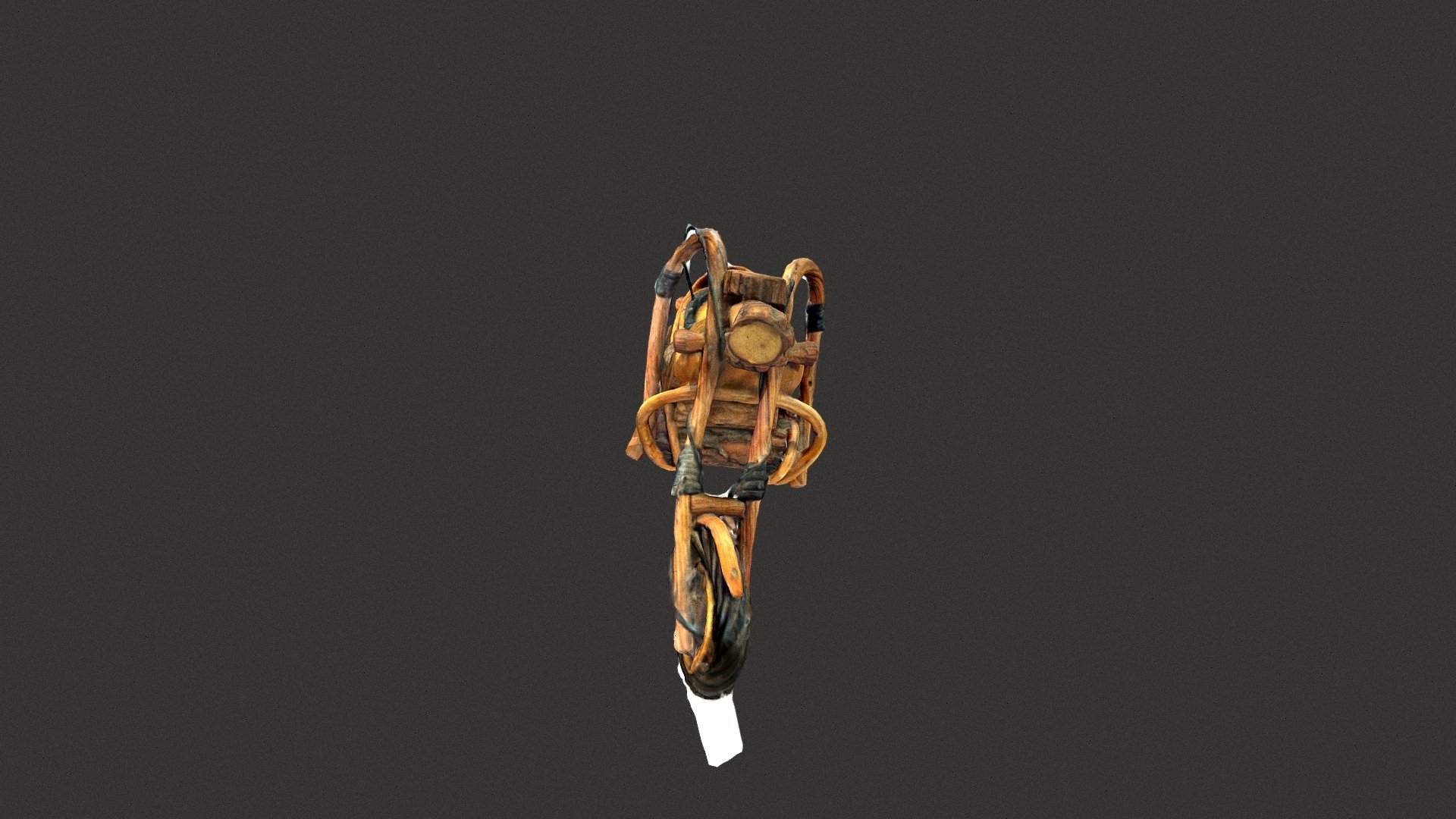 handcrafted wooden motorcycle - Download Free 3D model by Jonidas ...