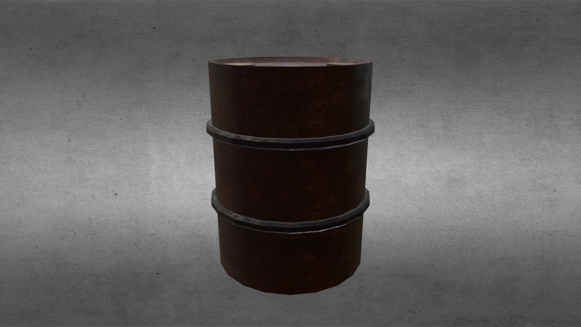 Rusty Barrel - 3D model by bradsmith [94fba91] - Sketchfab