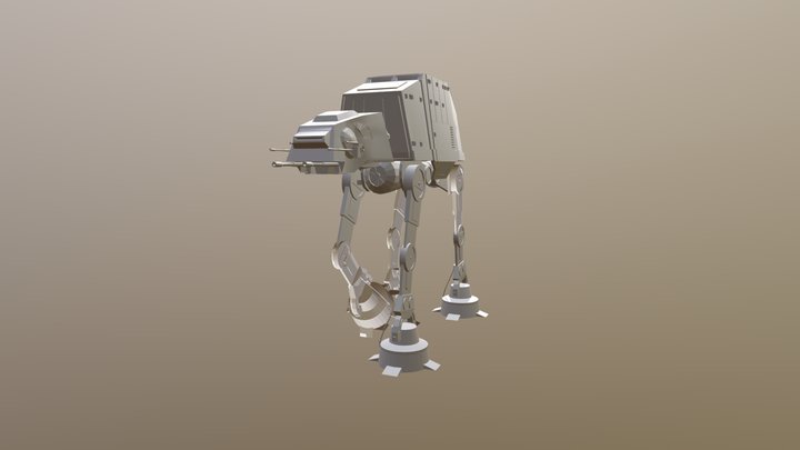 Star Wars AT-ST 3D-Modell - TurboSquid 833677