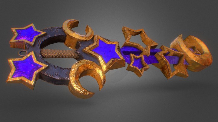 OC Keyblade 3D Model