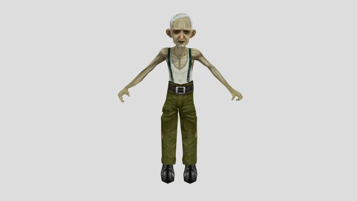 Horace Nebbercracker FBX 3D Model