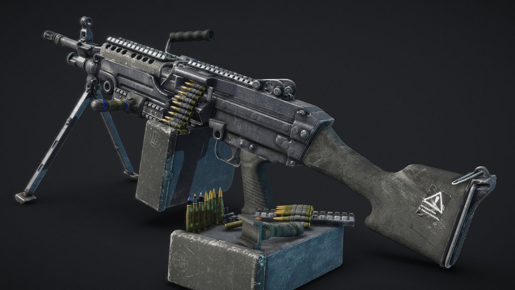 M249 "SAW" Custom Set + Ammo Pack