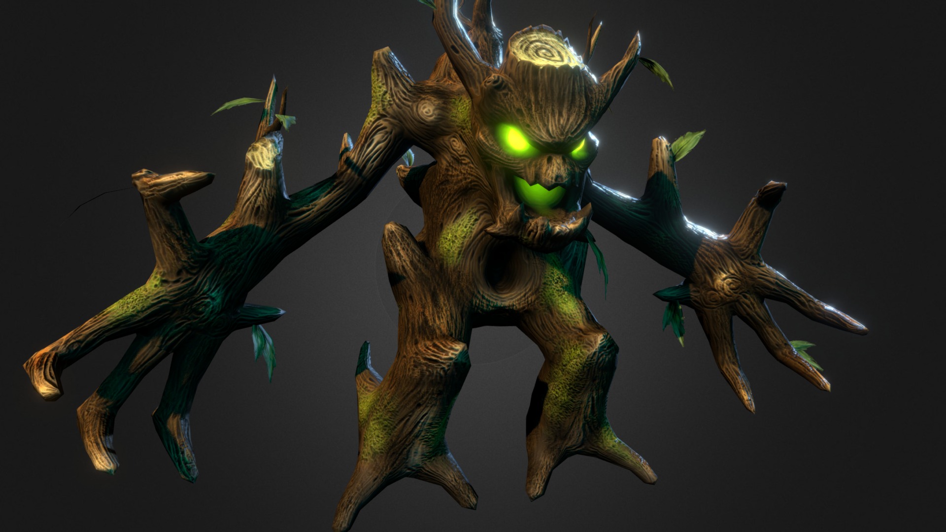 3D model Nature Elemental - This is a 3D model of the Nature Elemental. The 3D model is about a group of action figures.