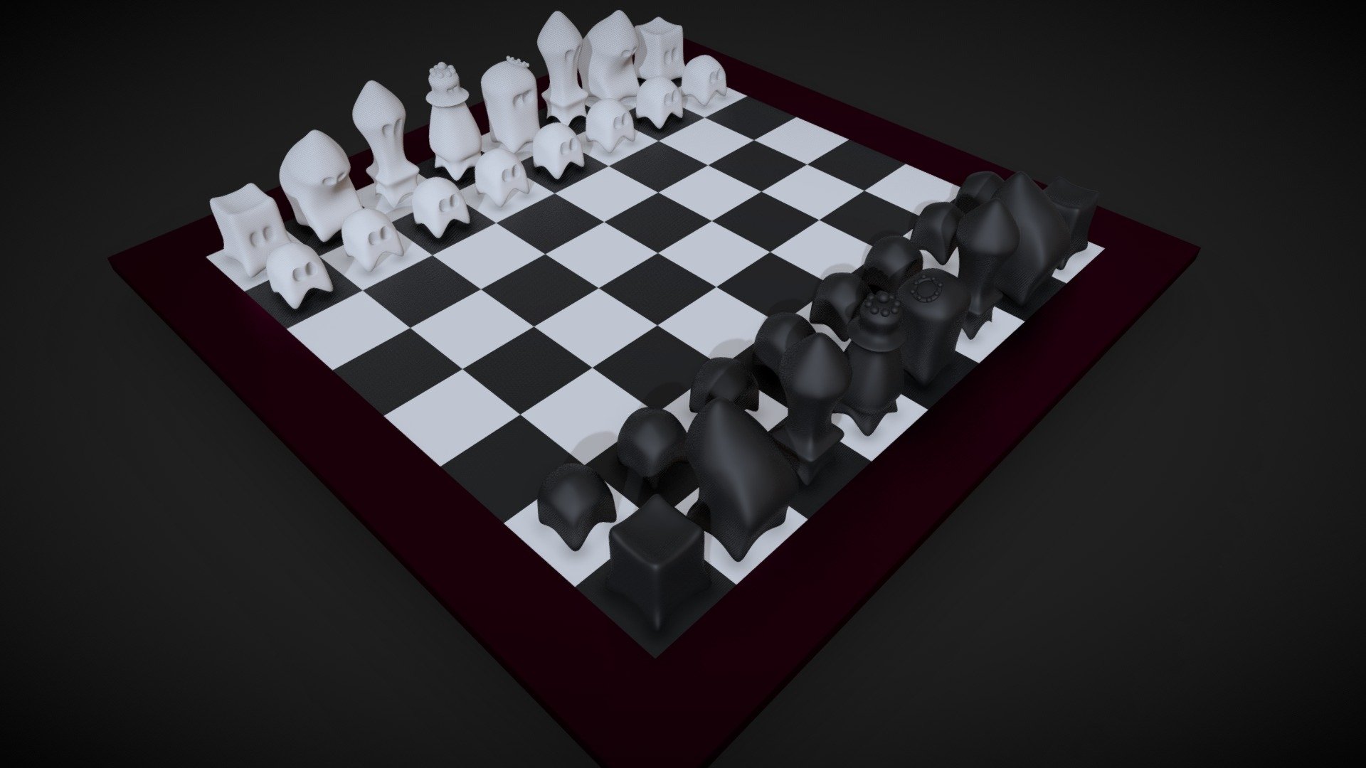 Chessboard 3D models - Sketchfab