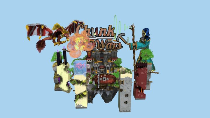 ChunkWars - Lobby 3D Model