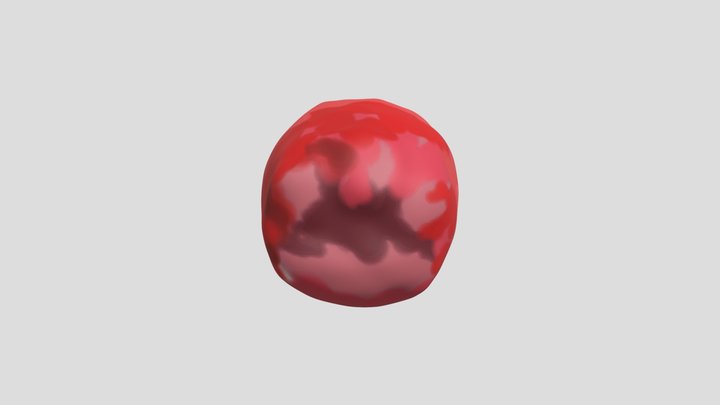I like eat apple 3D Model