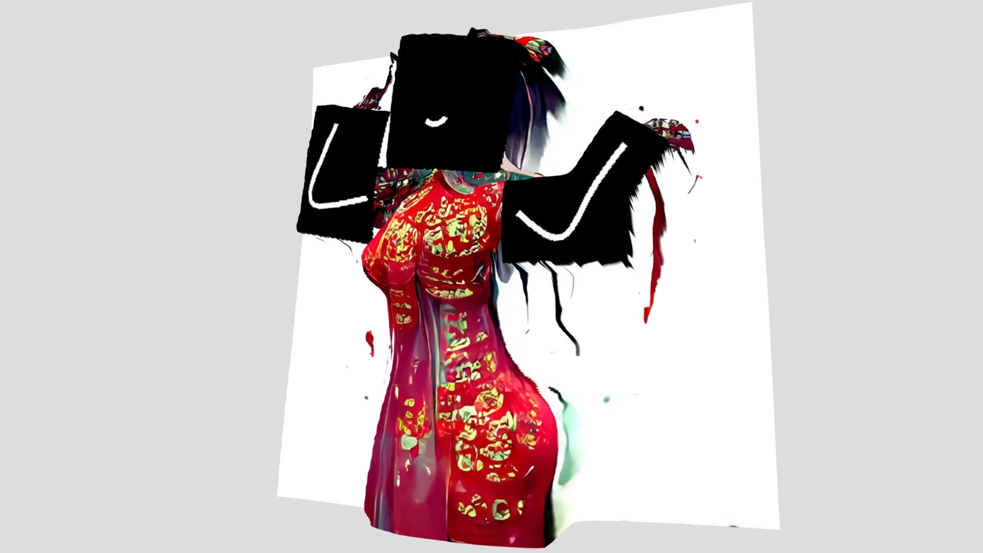 China Splatter Violin