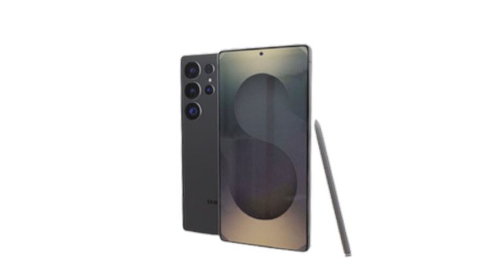 Samsung Galaxy S25 Ultra Titanium Black & S-Pen – Modello 3D gratuito STL