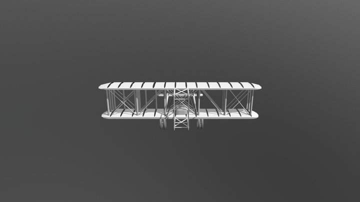 Old Plane 2.0 3D Model