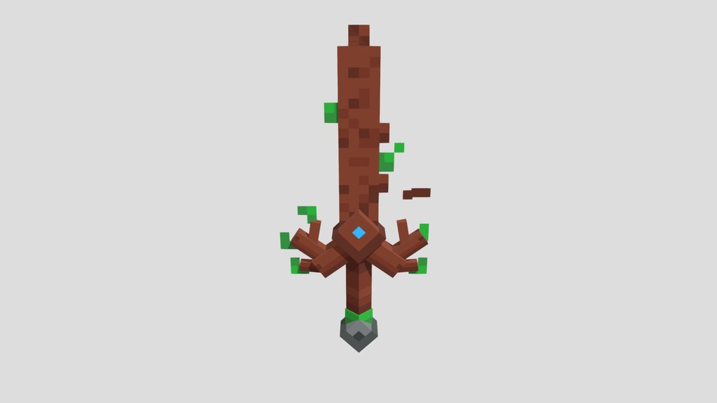 Minecraft - Wooden Sword