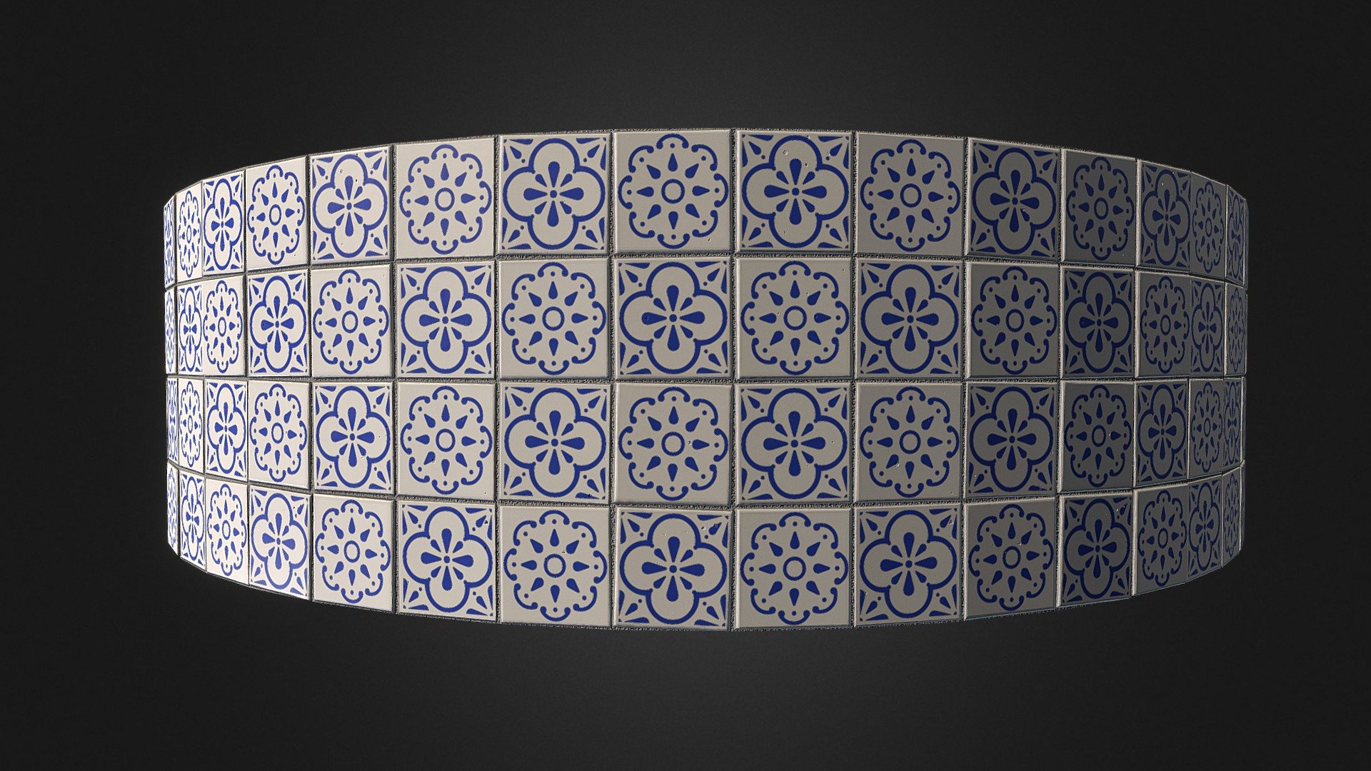 Seamless Portuguese Tile Texture 2