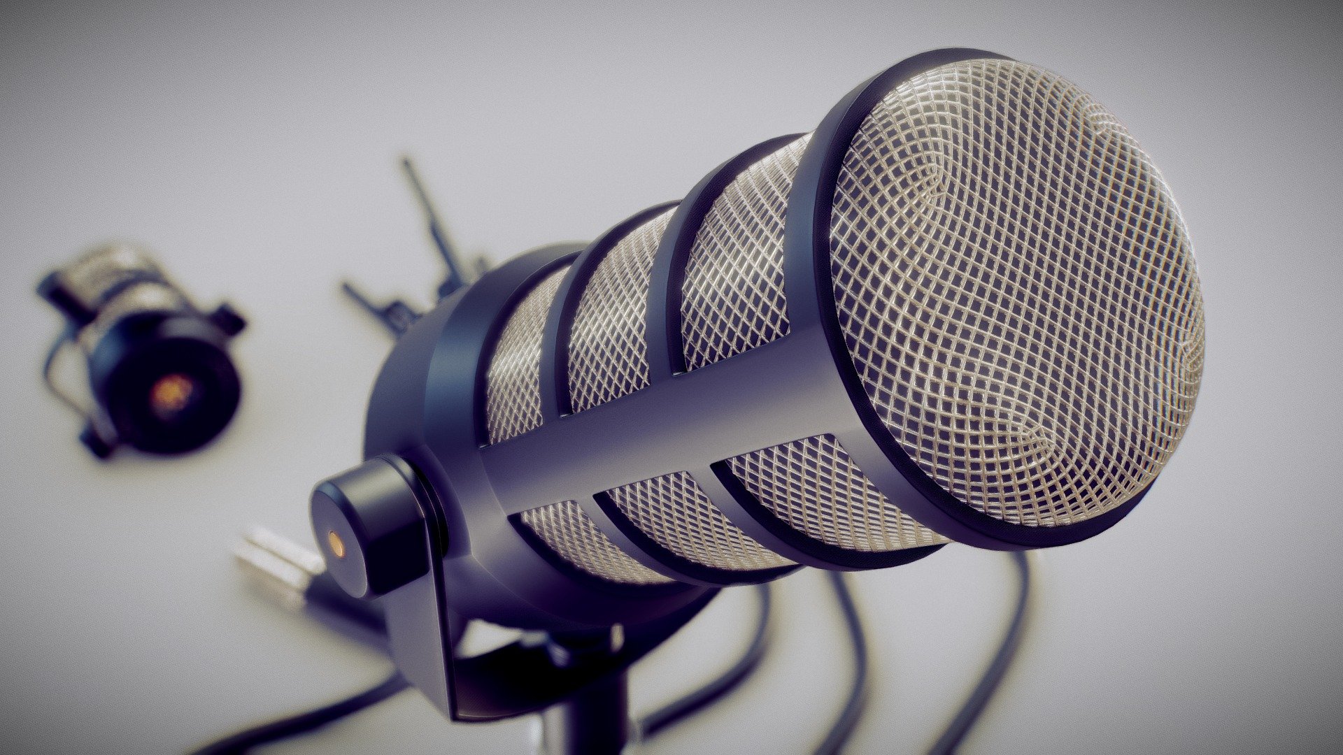 Microphone Highpoly - 3D model by Sir Erdees (@sirerdees) [94fffe8 ...