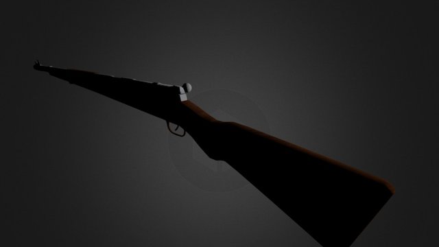 German Rifle 3D Model