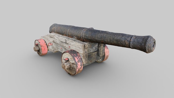 Durand's Wharf Cannon – Kostenloses 3D-Modell STL