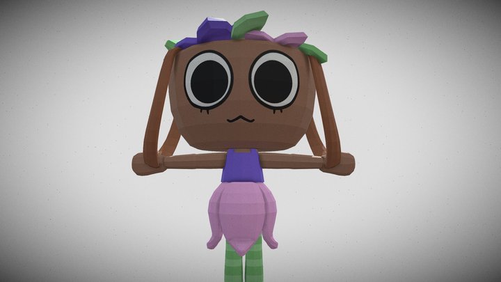 Bassie (Dandy’s World) 3D Model