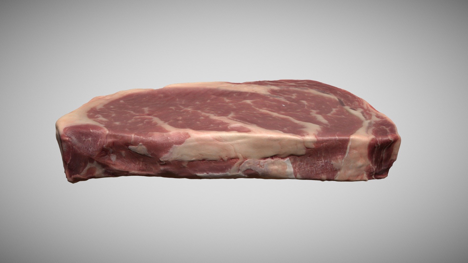 Rib Eye 10oz 3D Scan Photogrammetry