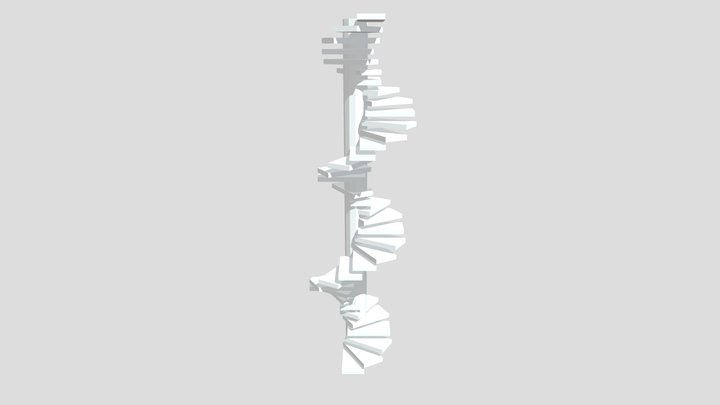 Demery106 Stairs 3D Model