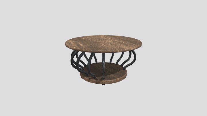 Table Basse 3D Model