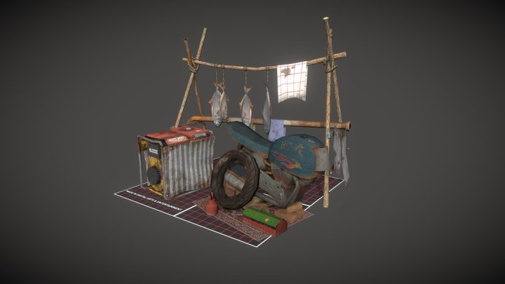 1GGP06_Honig_Ben_5FinishedProps 3D Model
