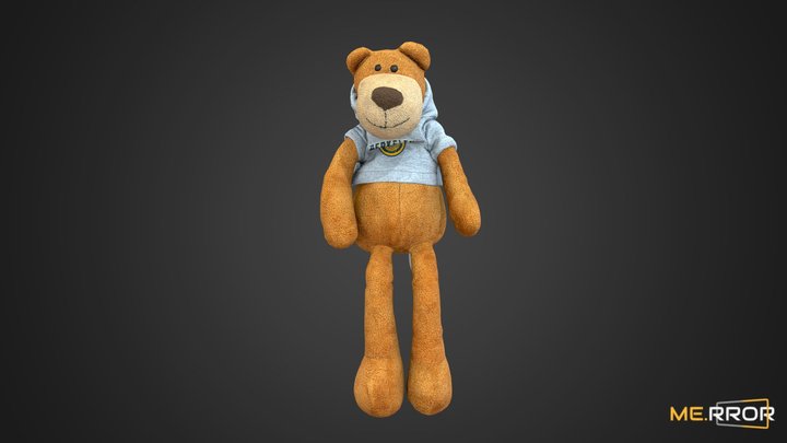 Teddy bear BLENDER 3D Model Cycles 3D model