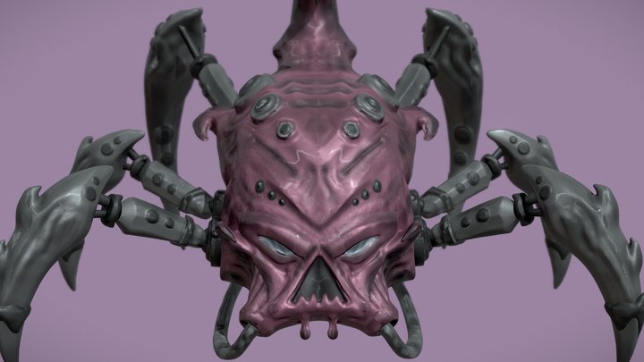 Krang Mech 3D Model