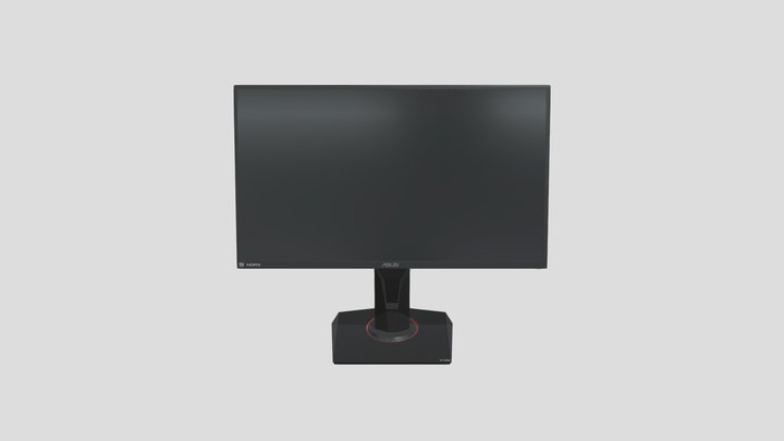 Gaming Monitor 3D Model