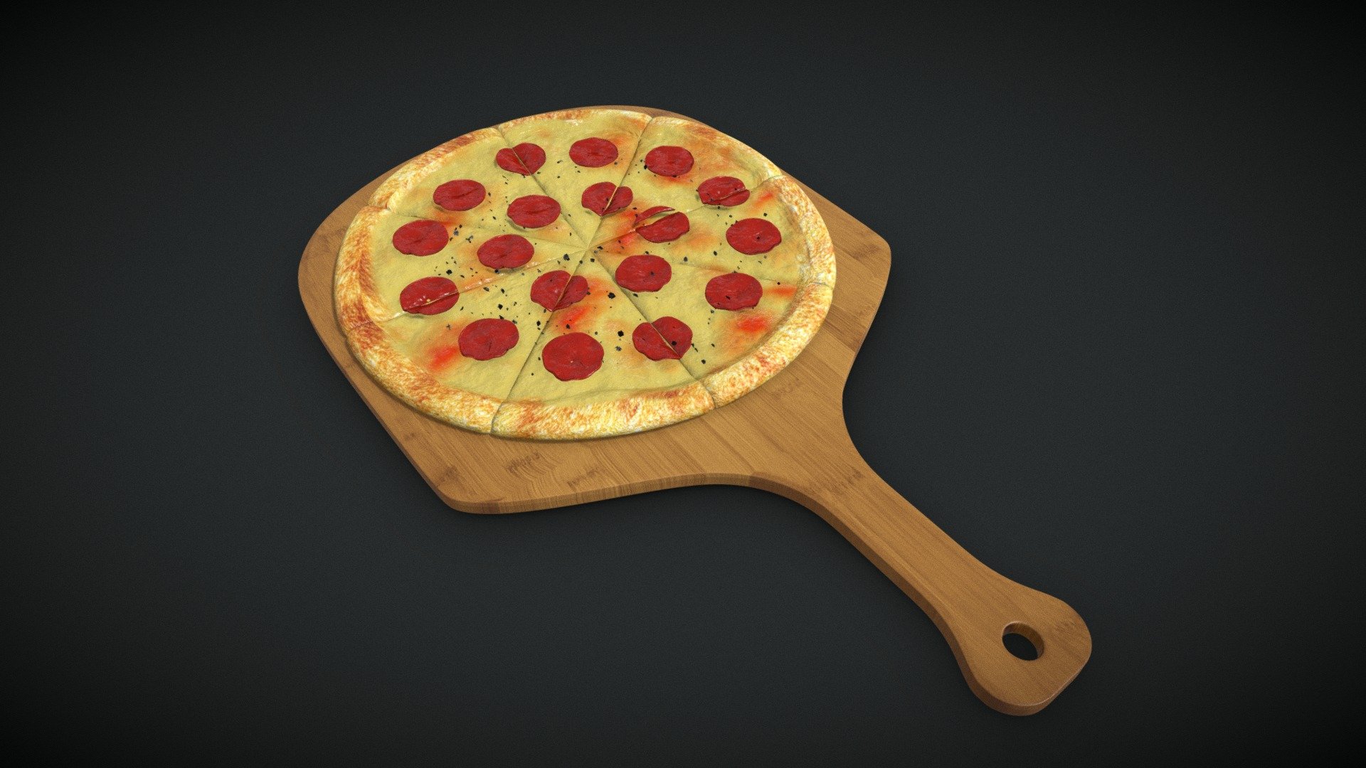 Realistic Pizza - Buy Royalty Free 3D model by mskullkid [950556b ...