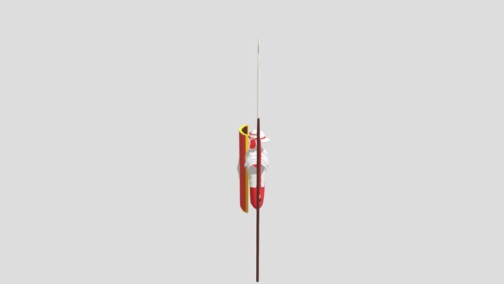 Roman Soldier - Low Poly 3D Model