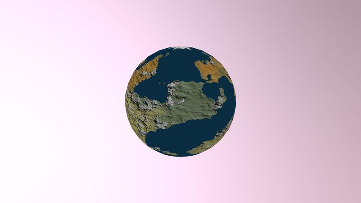 Planet 3D Model