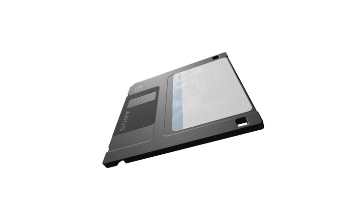 Diskette - Floppy disk 3D Model