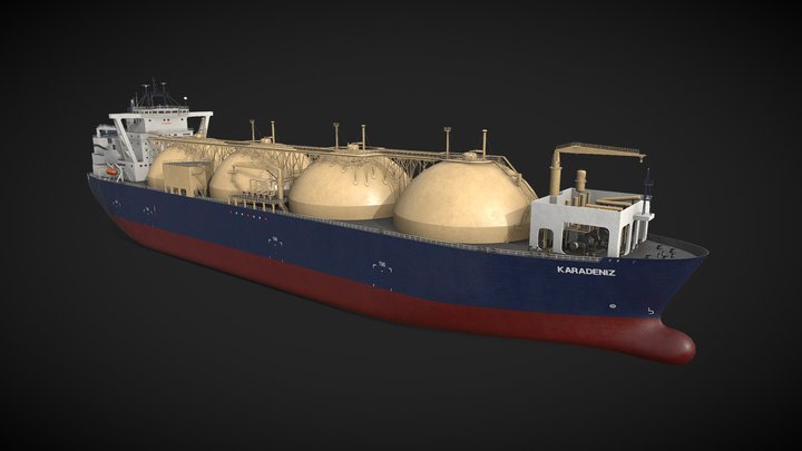 LNG Karadeniz 3D Model
