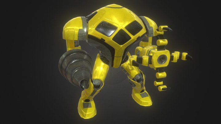 MarvelHeroes - AIM Killbot Drill – Modèle 3D gratuit STL