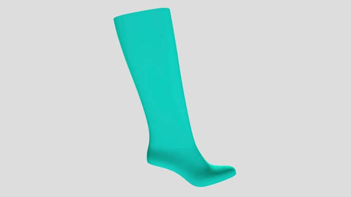 Boot Shoe Model Last 3D Model