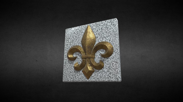 Fleur-de-Lis Ornament
