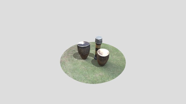 Toro Kingdom Drum 3D Model