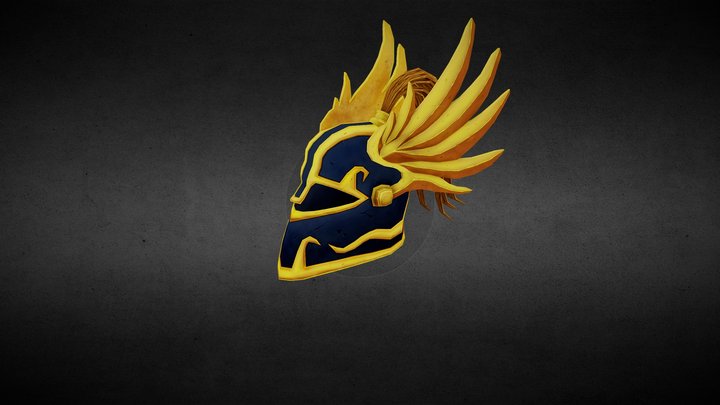 Knight Helmet 3D Model