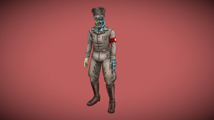 Colonel Von Tundra - Aces Wild 3D Model
