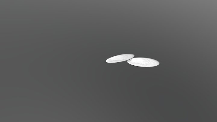 Tea Party Plates 3D Model
