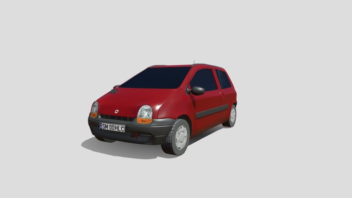 1993 Renault Twingo 3D Model