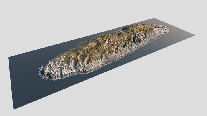 Hespriholmen 3D Model