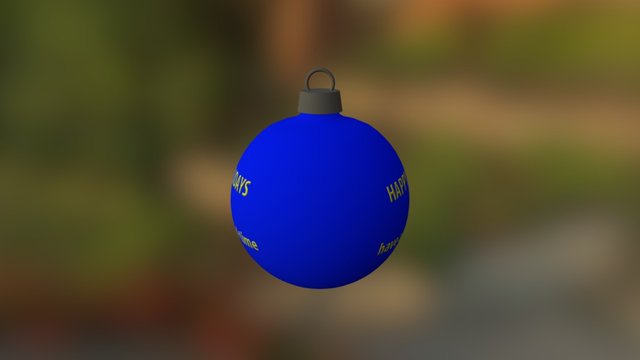 Holiday Ball 3D Model