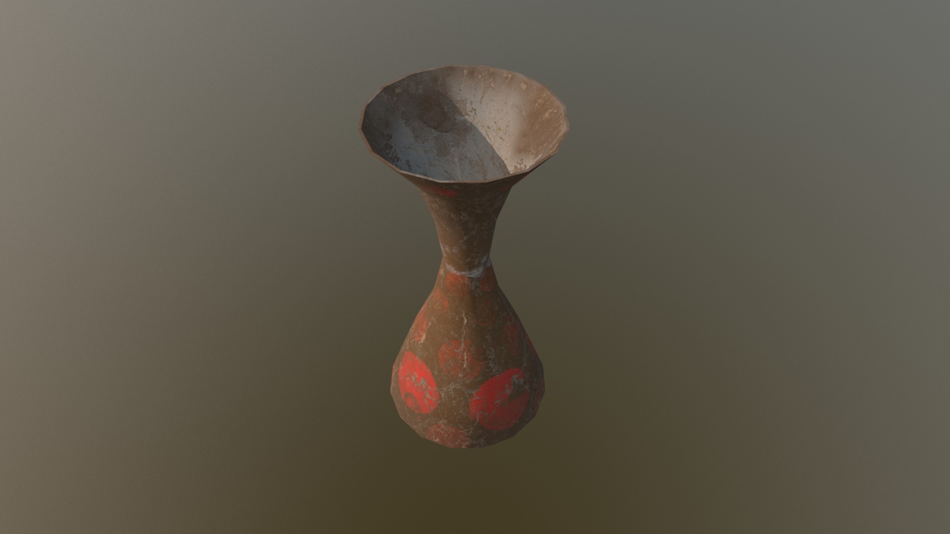 3D model Jar Long - This is a 3D model of the Jar Long. The 3D model is about a drop of water falling into a glass.