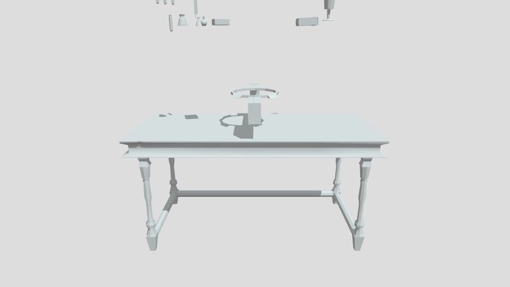 Props (WIP) updated 3D Model