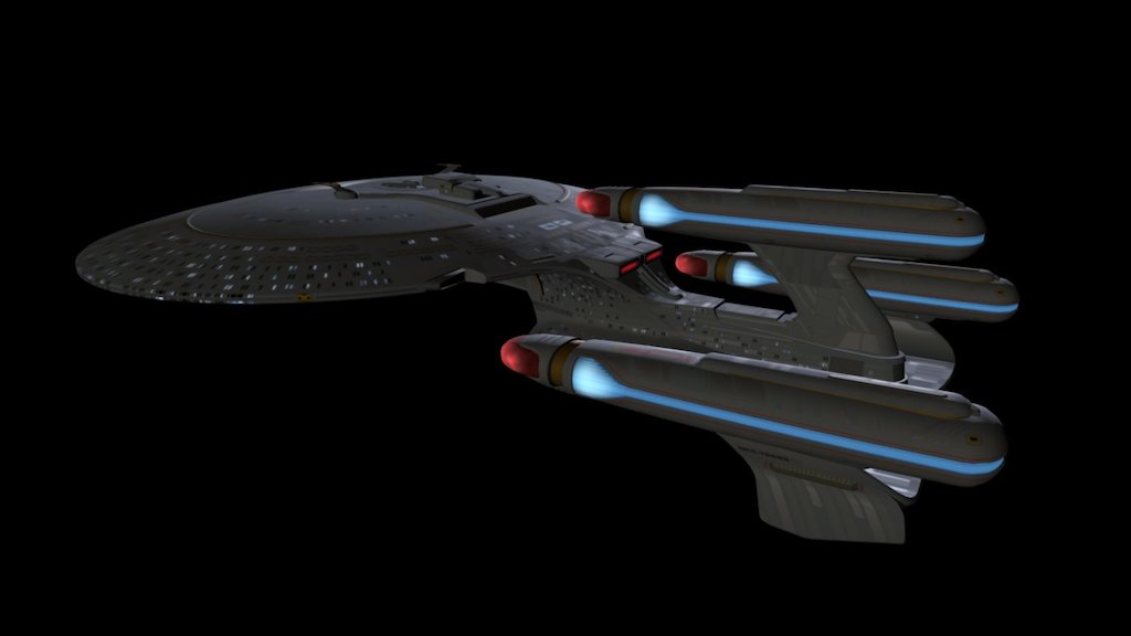 USS Missouri NCC-72463 - 3D model by michaelwileyart [9512d54] - Sketchfab