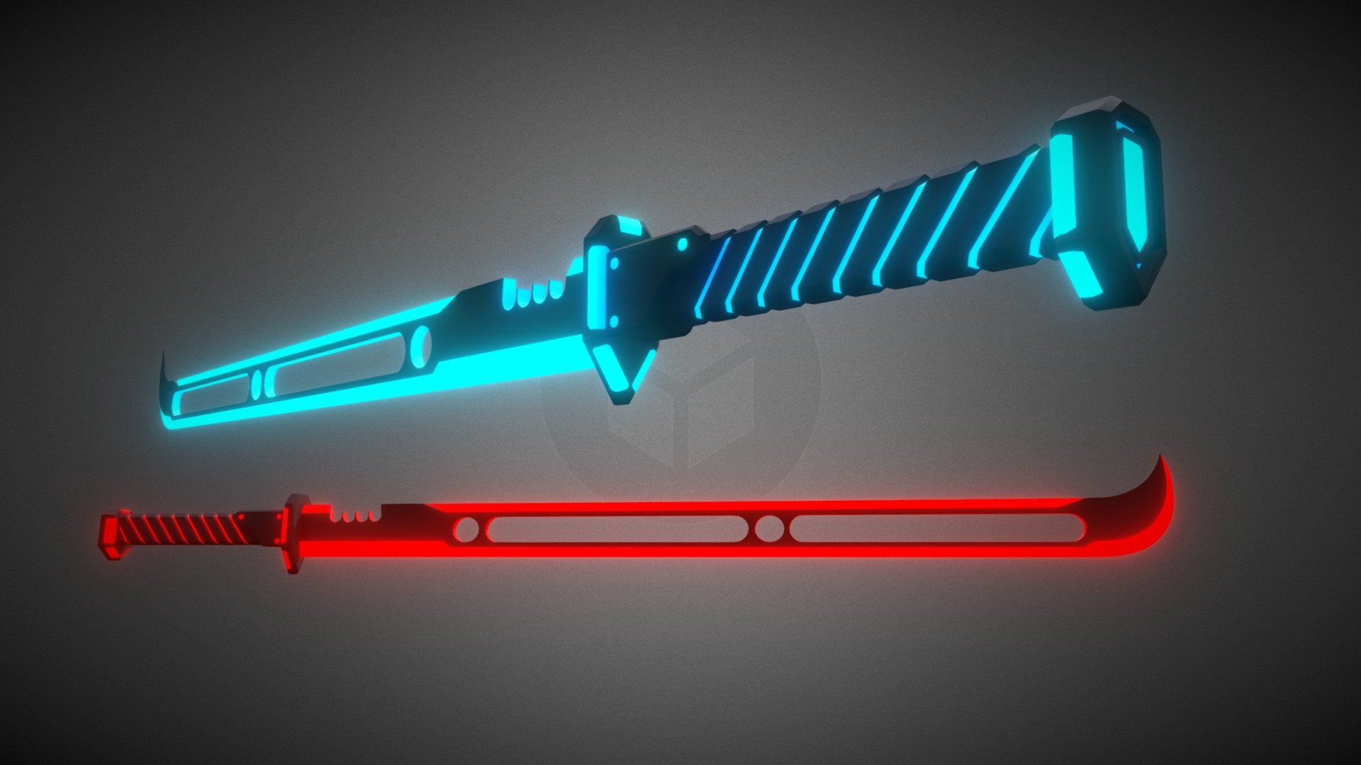 Beat Saber Custom Sabers Dual Swifts Mk Ii Download Free 3d Model By Jonparrish Jonparrish b3