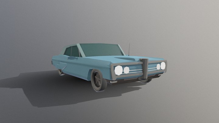 Pontiac Bonneville 3D Model