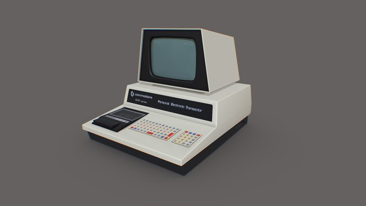 Commodore PET 2001 3D Model