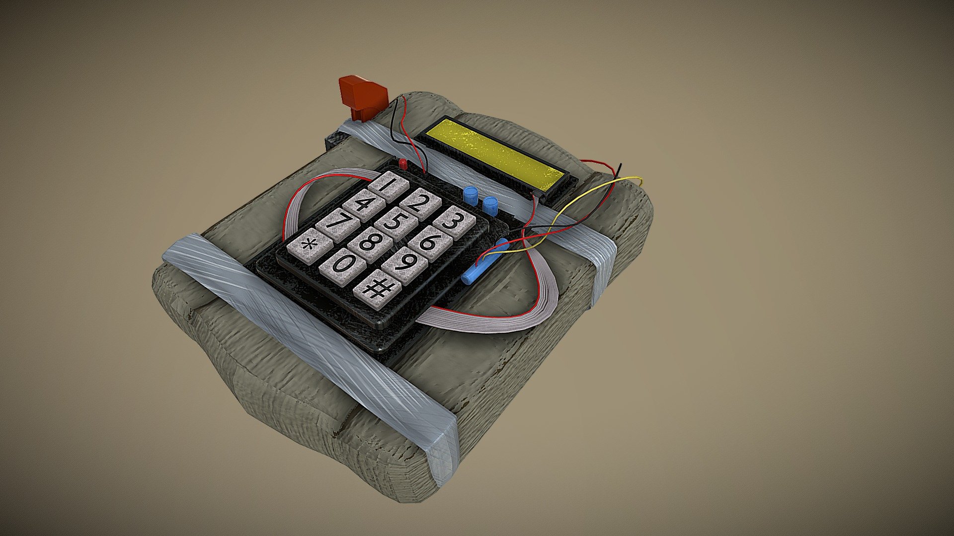 C4 bomb - Download Free 3D model by omarelnady (@omarelnady28) [95140a6 ...